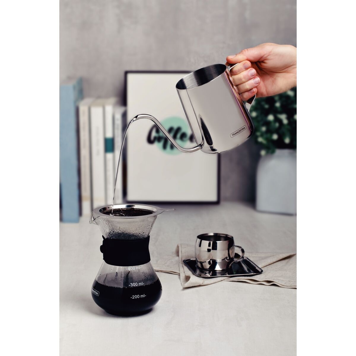 CAFETEIRA EXPR.BOROSILICATO C/FILTR