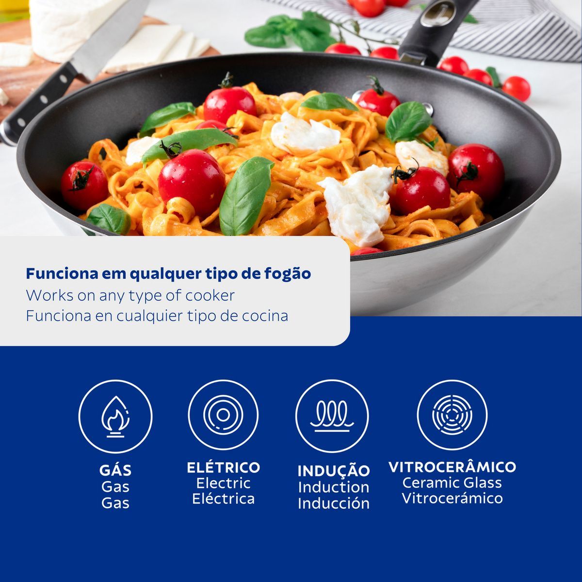 PANELA ACO INOX WOK S/TP.S.SIL.ANT