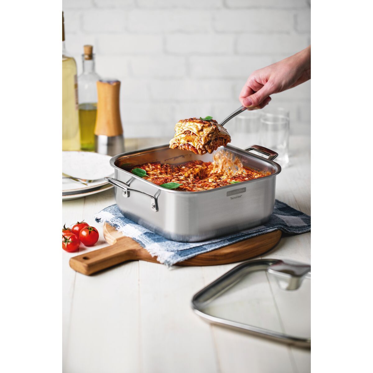 CACAROLA FDA.QUADRAD.ACO INOX GRANO