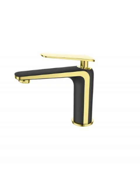 MISTURADOR MONOCOMANDO- BLACK/GOLD- LX6402BG