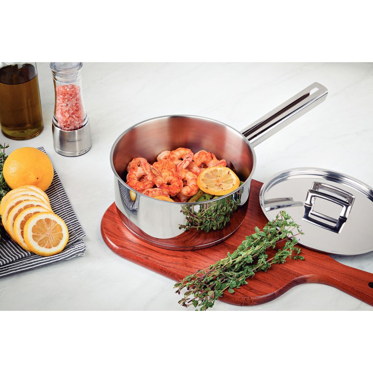 PANELA ACO INOX C/CABO BRAVA