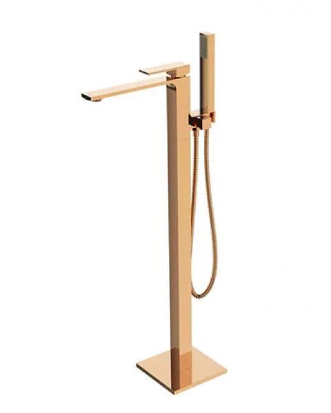 Misturador Pedestal para Banheira de Imersão Rose Gold