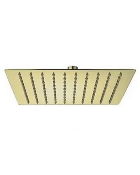 CHUVEIRO SLIM 20X20 EM AÇO 304 -OURO ESCOVADO - LX40OE TTD 409