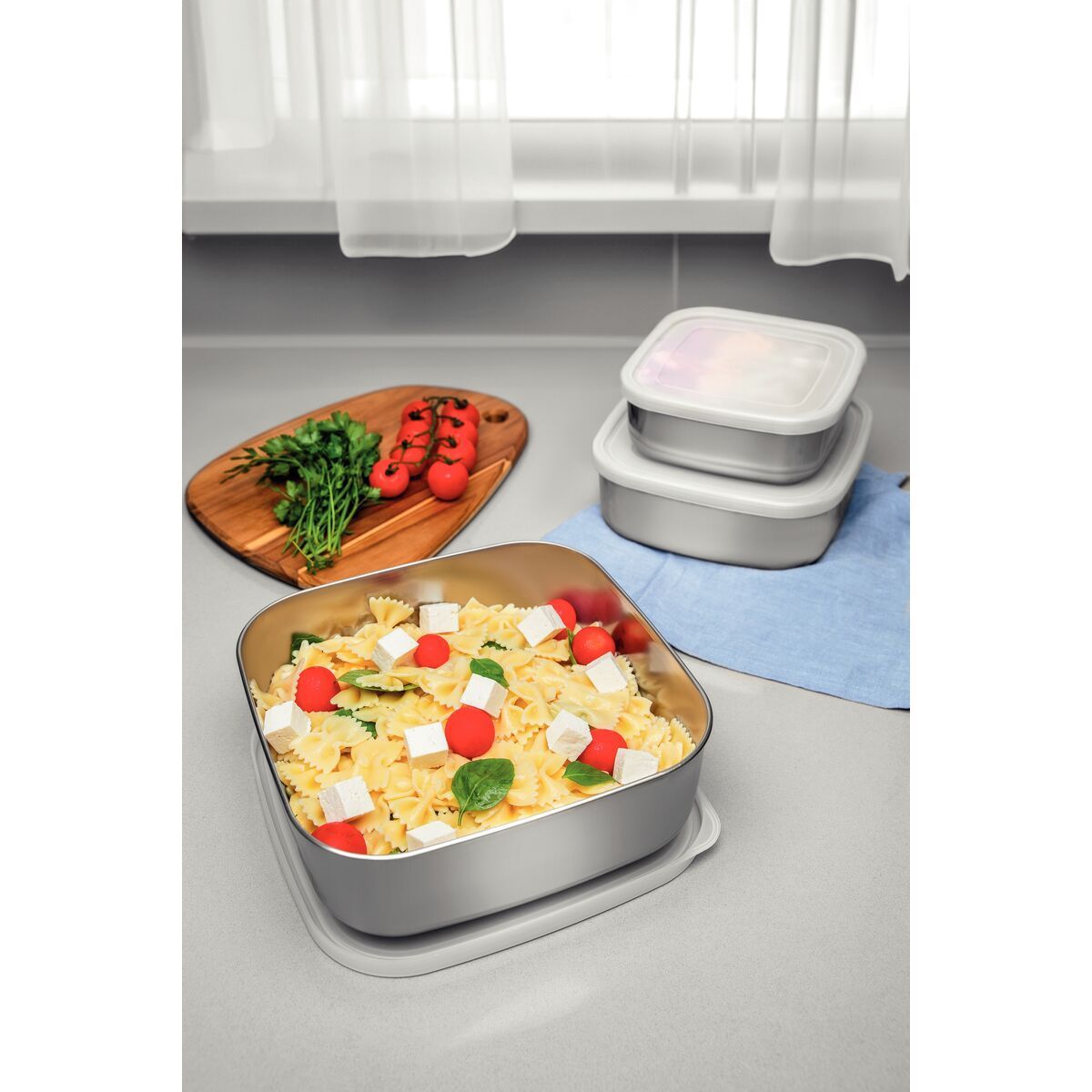 JG.ACO INOX POTES 3PCS. FREEZINOX