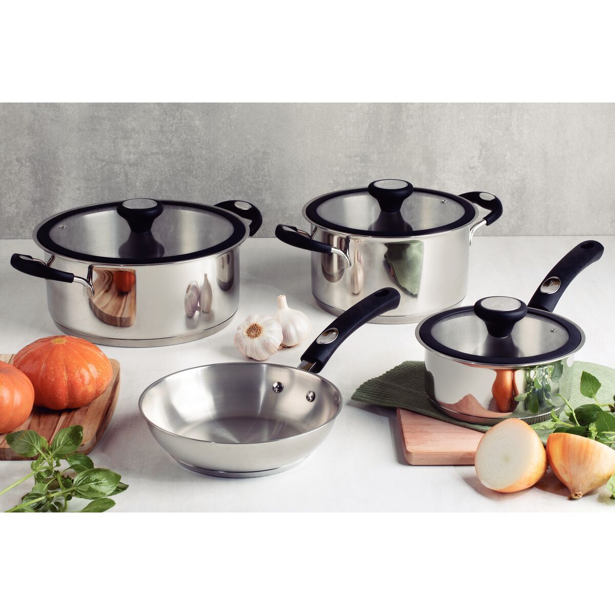 JG.PANELAS ACO INOX 4PC.SOLAR SILIC