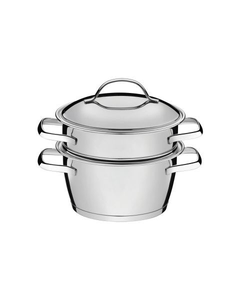 CUSCUZEIRA ACO INOX ALLEGRA 2 PCS