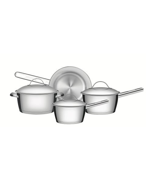 JG.PANELAS ACO INOX 4 PCS ALLEGRA