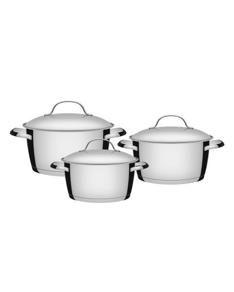 JG.PANELAS ACO INOX 3 PCS ALLEGRA