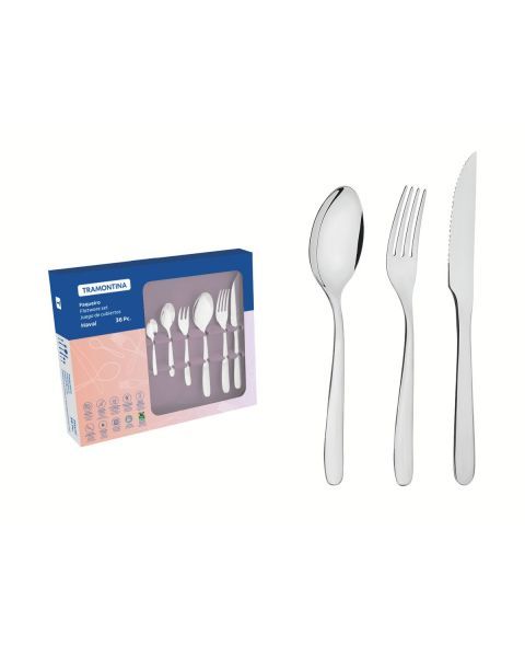 FAQUEIRO ACO INOX 36PCS HAVAI