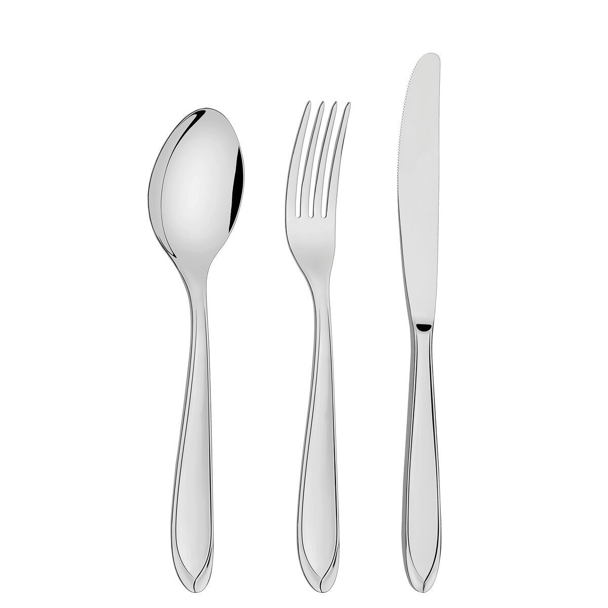 FAQUEIRO ACO INOX 16PCS LAGUNA