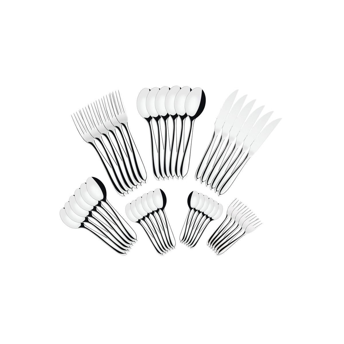 FAQUEIRO ACO INOX 42PCS LAGUNA