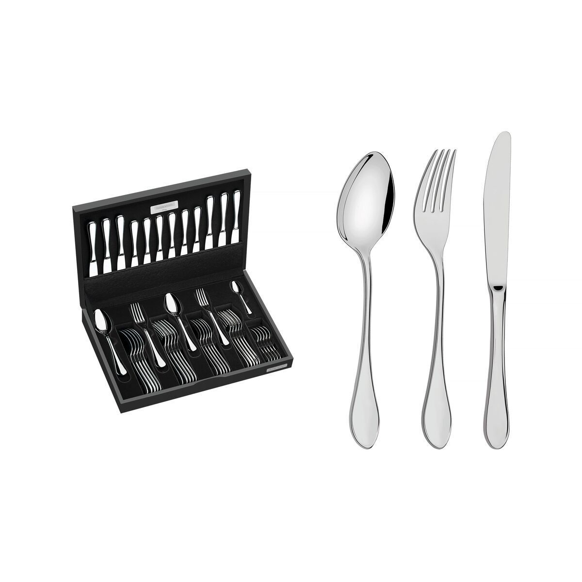FAQUEIRO ACO INOX 42PCS C/ESTOJO