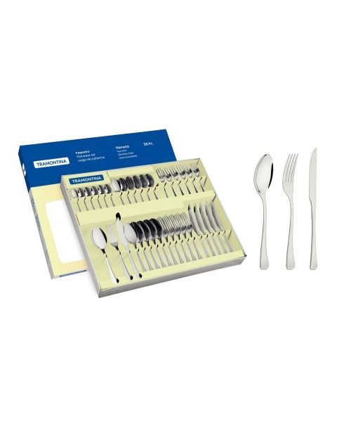 FAQUEIRO ACO INOX 36 PCS HAVANA