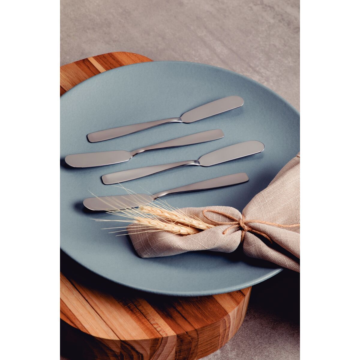 JG.ACO INOX P/MANTEIGA 4PCS COSMOS