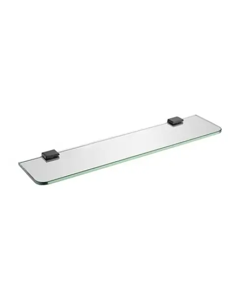 PRATELEIRA P BANHEIRO 50CM BLACK MATTE