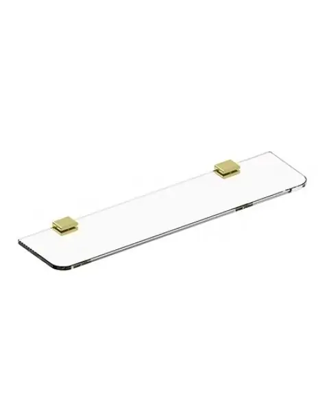 PRATELEIRA P BANHEIRO 50CM OURO ESCOVADO