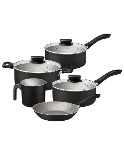 Jogo de Panelas Tramontina Linz em Aluminio com Revestimento Interno e Externo em Antiaderente...