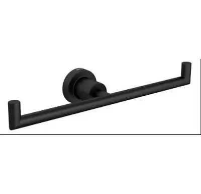 Papeleira Dupla Deca Black Matte: Elegância e Praticidade para Seu Banheiro 