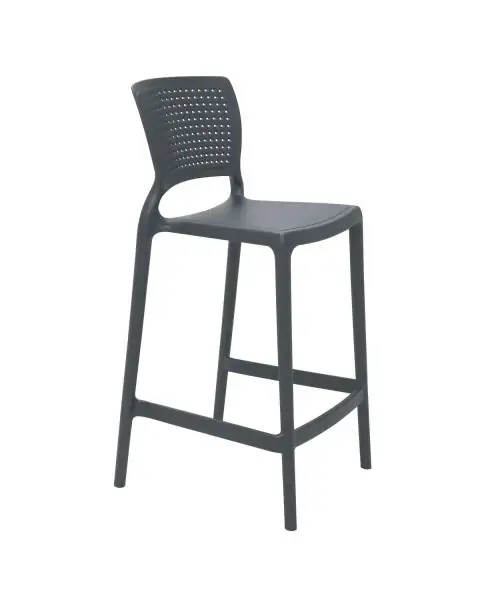 Conjunto 4 Cadeiras Tramontina Summa Safira Alta Resid&ecirc;ncia em Polipropileno e Fibra de Vidro...