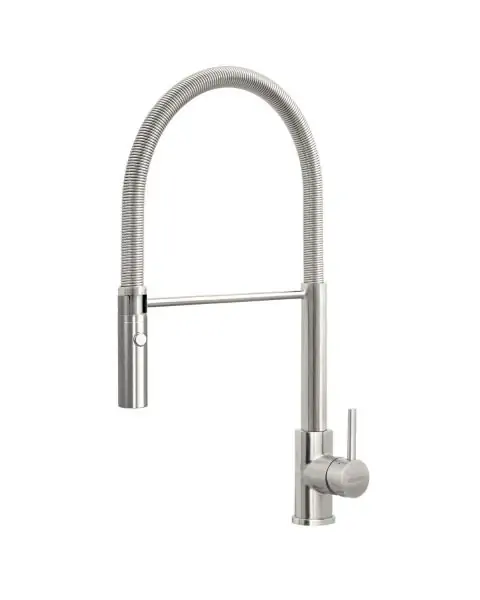 Monocomando Tramontina Versatile em A&ccedil;o Inox com Bica M&oacute;vel