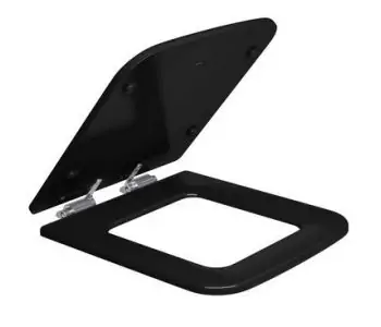 Elegância e Praticidade para Banheiros Modernos com o Assento Slow Close Ébano Cromado Deca 