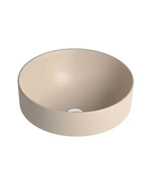 Cuba de Sobrepor Redonda Marfim