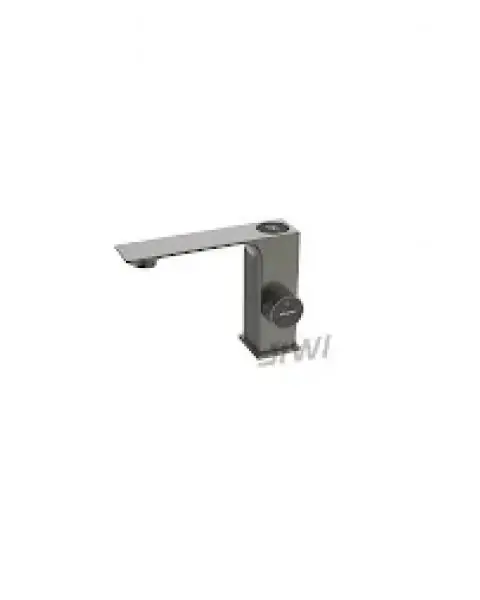 Misturador monocomando de mesa bica baixa para lavatório com mostrador de temperatura Linha...