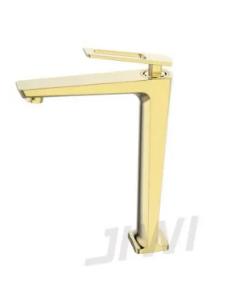 Misturador monocomando bica alta lavatório TUNES Gold