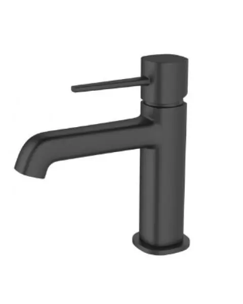 Misturador monocomando de mesa bica baixa para lavatório Linha MÔNACO Black