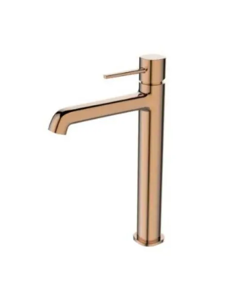 Misturador monocomando bica alta lavatório MÔNACO Rose Gold