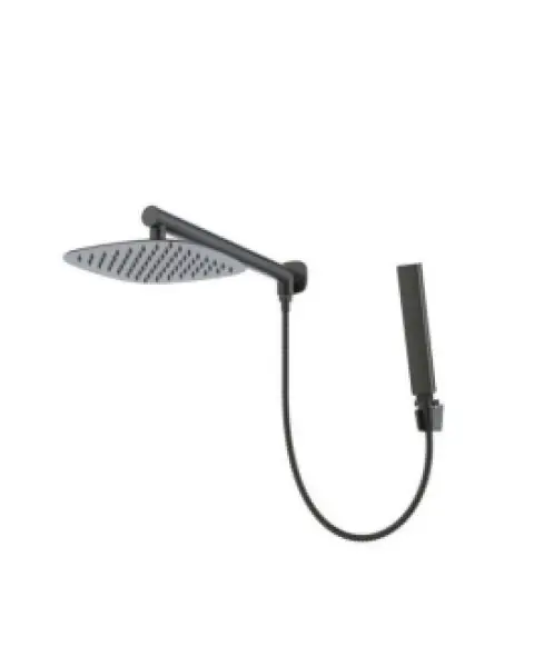 Kit chuveiro parede desviador ducha Redondo 22*22 cm