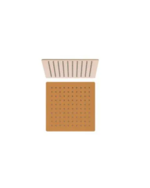 Ducha Quadrada 20x20 Rose Gold