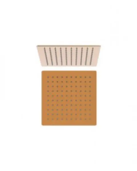 Ducha Quadrada 30x30 Rose Gold