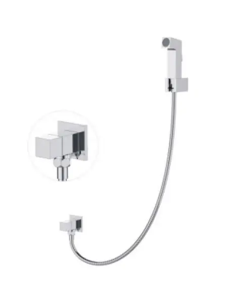 Ducha Higiênica com Registro sem Derivação  Berlin Cromada