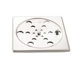 Grelha Quadrada 10x10 Inox Meber: Durabilidade e Elegância para Seu Espaço 