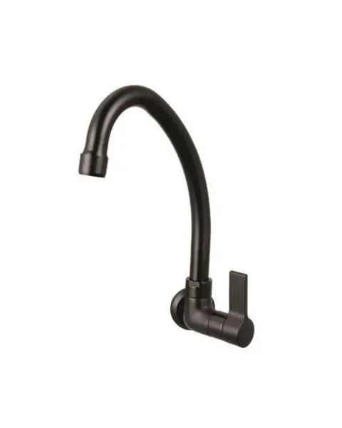 TORNEIRA COZINHA PAREDE 1187 36 PRETO MATTE BJ 1/4V CX