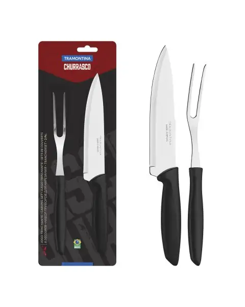 JOGO TRINCHANTE INOX 2PC PLENUS MAR