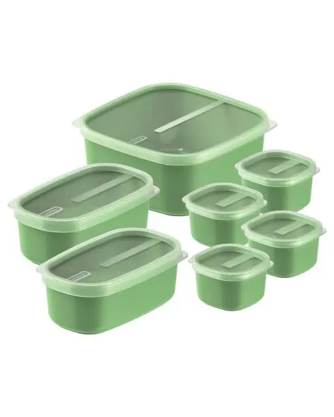 JOGO POTES 7PC MIX COLOR VDE SA