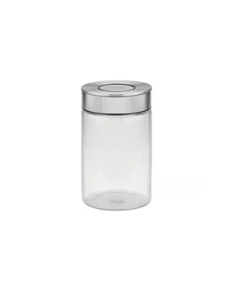 POTE VIDRO TP.ACO INOX 1,0L PUREZZA