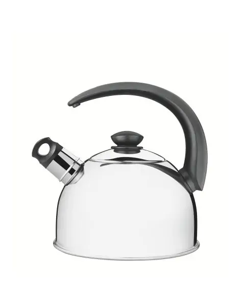 CHALEIRA ACO INOX 2,1 L C/APITO