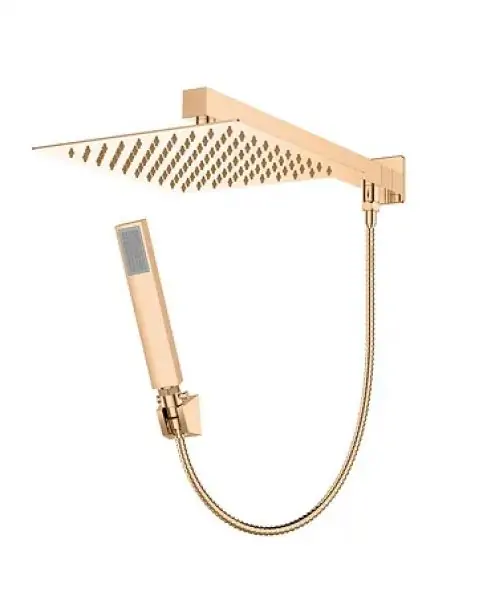 Conjunto Chuveiro com Ducha Rose Gold