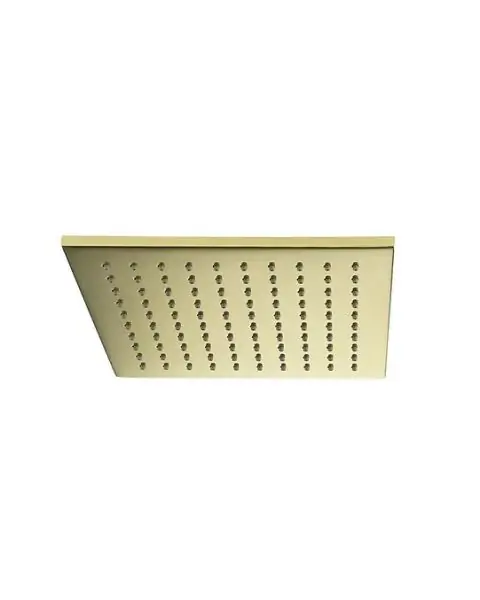 DUCHA QUADRADA 20X20- OURO ESCOVADO- LX41OE TTD 409