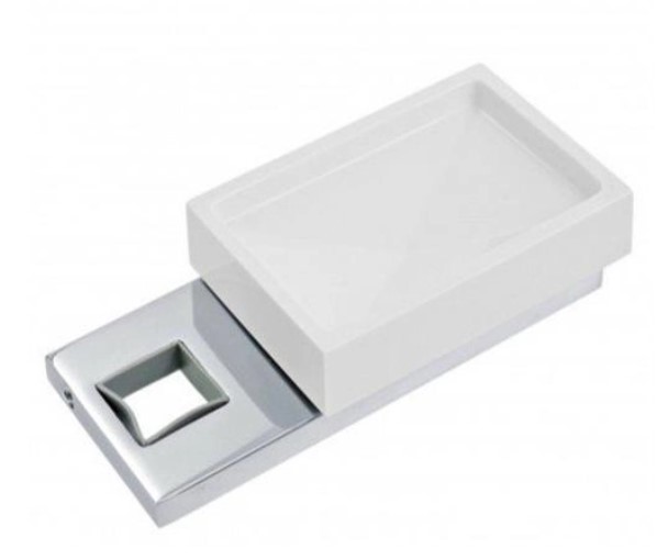 A Elegância Prática da DECA TUBE Saboneteira Cromada para Banheiros Modernos 