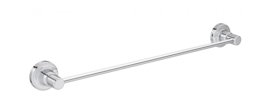 Sofisticação e Praticidade no Banheiro com DECA IZY Porta Toalha Barra Cromado 