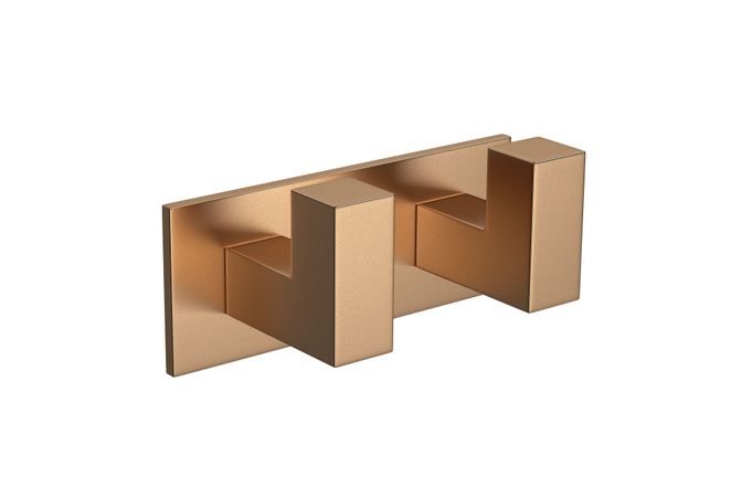 Transforme Seu Espaço com o DECA Cabide Duplo Quatratta-GL: Elegância e Organização em Um Só Produto 