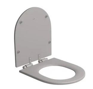 Assento Poliester Slow Close Carrara Cinza Antracite Deca: Sofisticação e Conforto para Seu Banheiro 