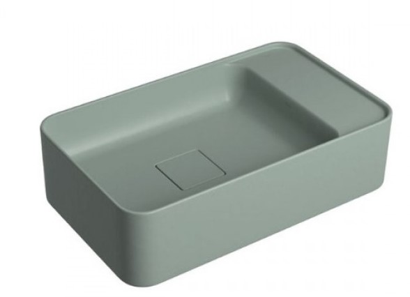 Transforme Seu Banheiro com Elegância e Praticidade: Cuba Retangular Deca Pistache 50cm 