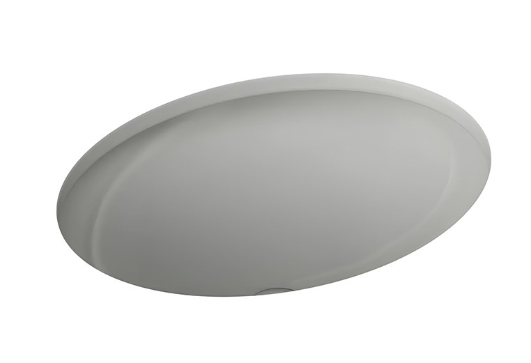 Cuba de Embutir Oval Cinza Real Deca: Sofisticação e Praticidade para Seu Banheiro 