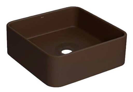 Cuba Deca Marrom Fosco: Sofisticação e Praticidade para Seu Banheiro 